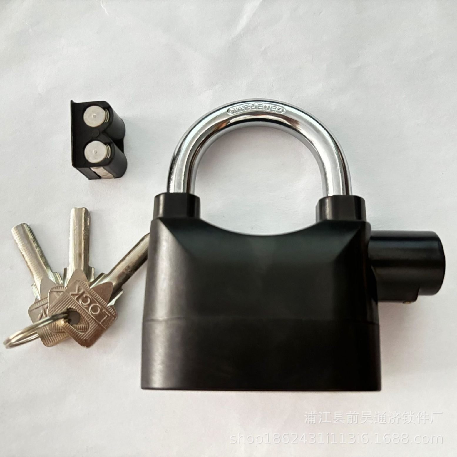 110 dB Alarm Security Lock – Anti-Theft Lock for Bike, Gate & Home | Support Poor Children - Image 3