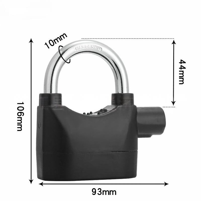 110 dB Alarm Security Lock – Anti-Theft Lock for Bike, Gate & Home | Support Poor Children - Image 5